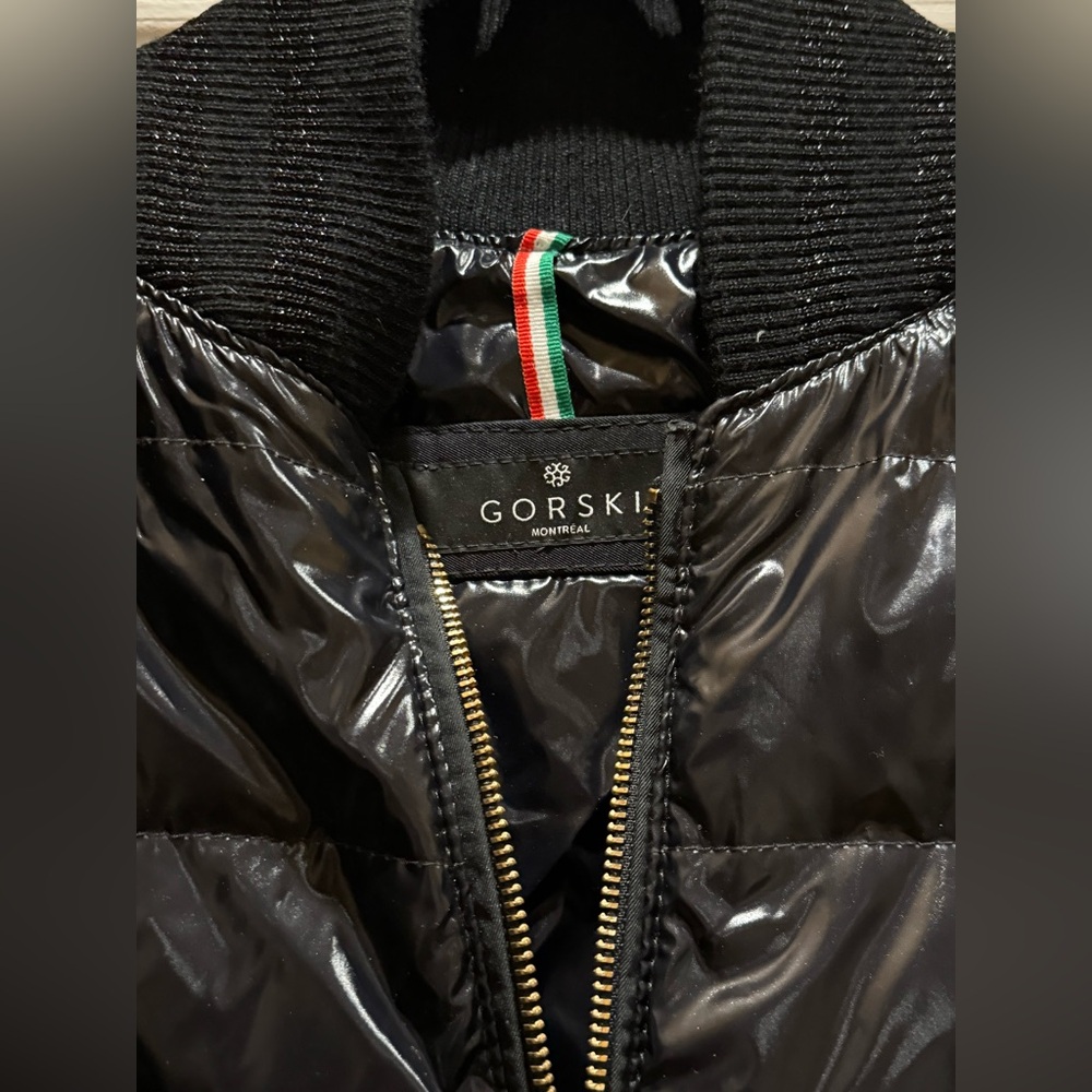 GORSKI Apres Ski Montreal Parka Coat Fur Trim Hood  Goose Down Detachable Vest - Picture 10 of 16